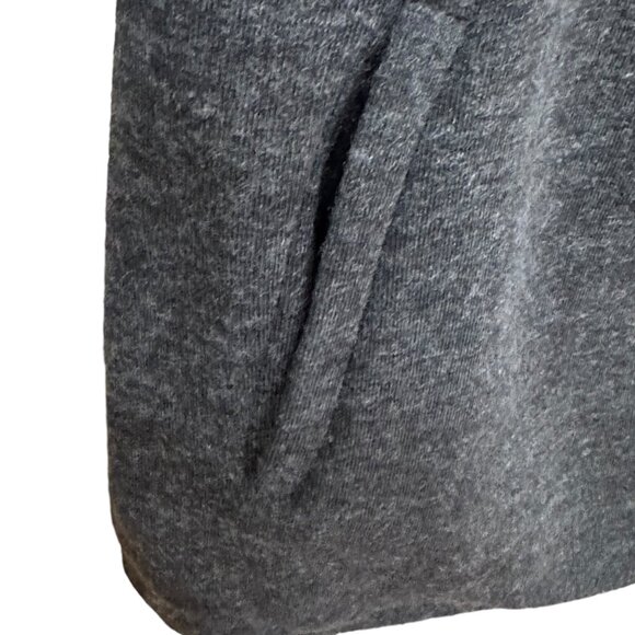 Fabletics‎ Milano Coat Faux Leather Sleeve Size Large Black Winter Lightweight - Picture 5 of 10